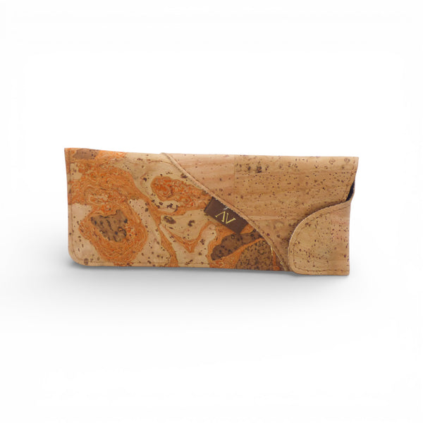 Étui à lunettes en liège Amador Varum, avec texture naturelle et design élégant, idéal pour protéger vos lunettes.