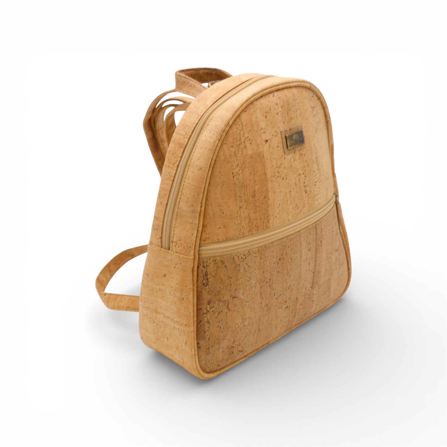 Compact "Urbain" backpack by Montado, featuring a sleek design and adjustable straps in a stylish urban setting.