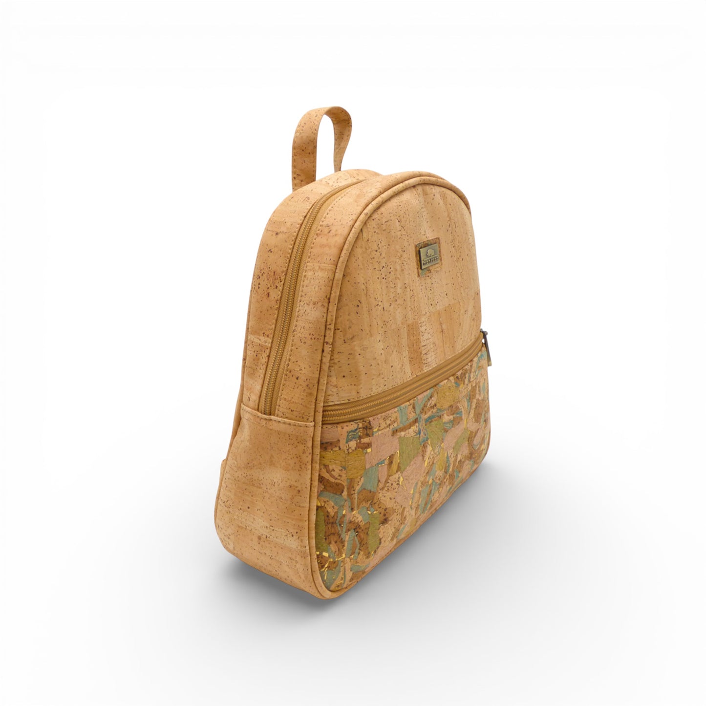 Compact "Urbain" backpack by Montado, featuring a sleek design and adjustable straps, displayed in a stylish urban setting.