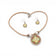Parure bijoux liège Artipel — collier boucles d'oreilles design élégant naturel Portugal
