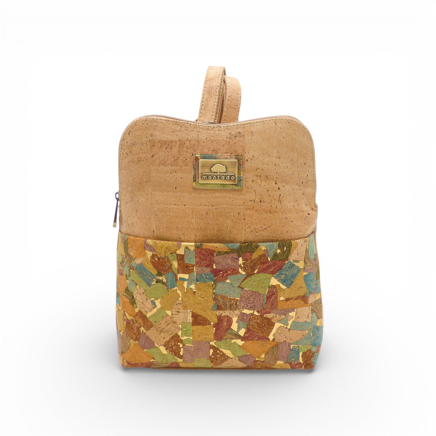 Sac à dos compact en liège Montado, avec design élégant et texture naturelle, idéal pour un usage quotidien.