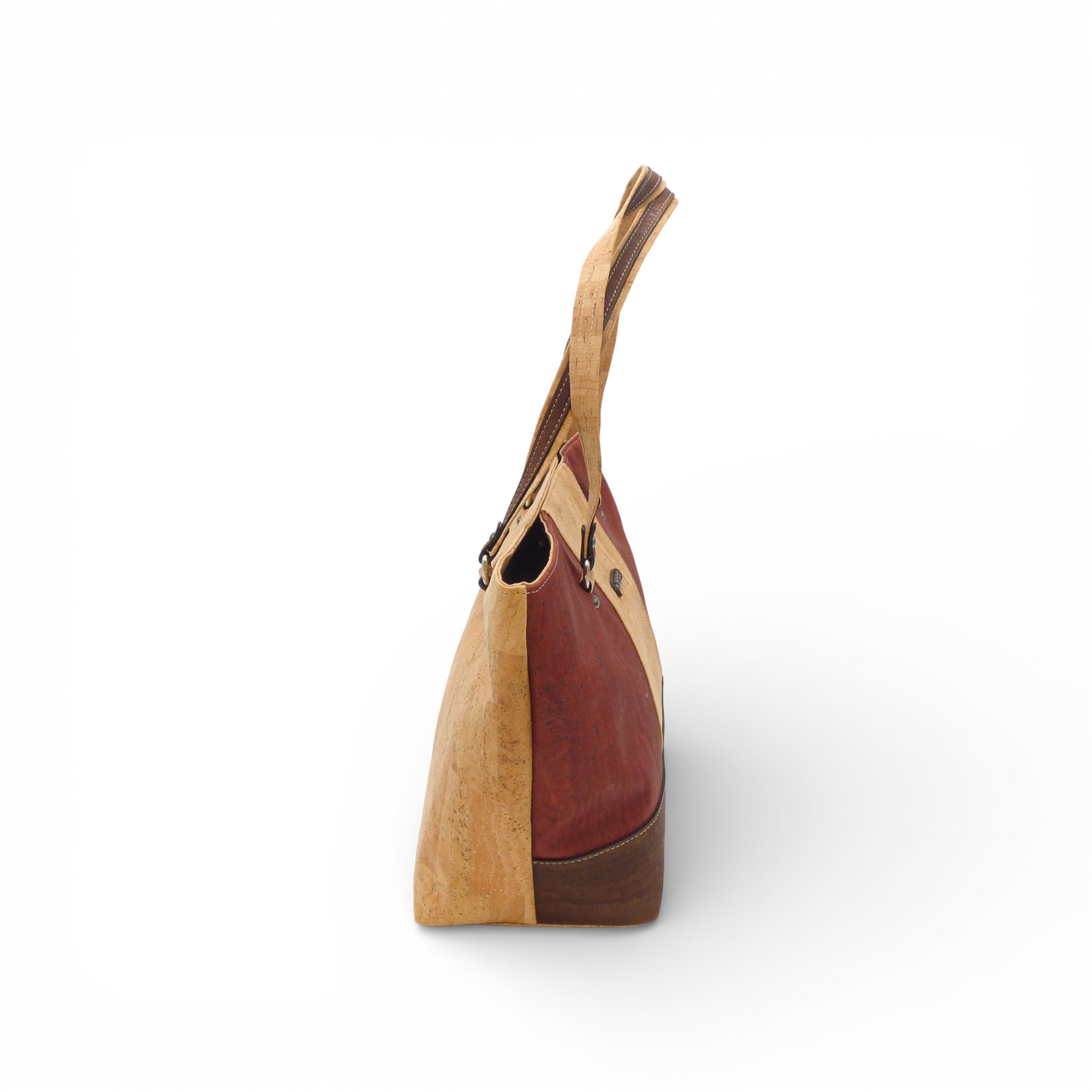 Sac cabas femme liège — intérieur spacieux Elenco artisanat cuir végétal