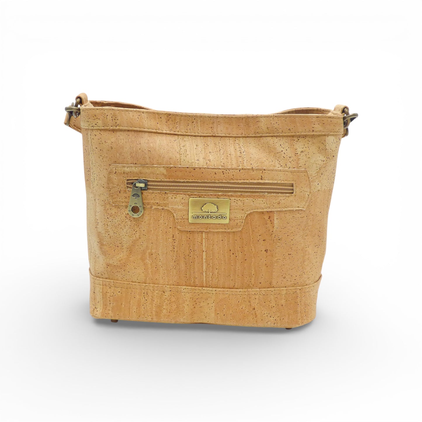 Sac bandoulière "Organiseur" en liège Montado, affichant un design élégant et pratique pour un usage quotidien.