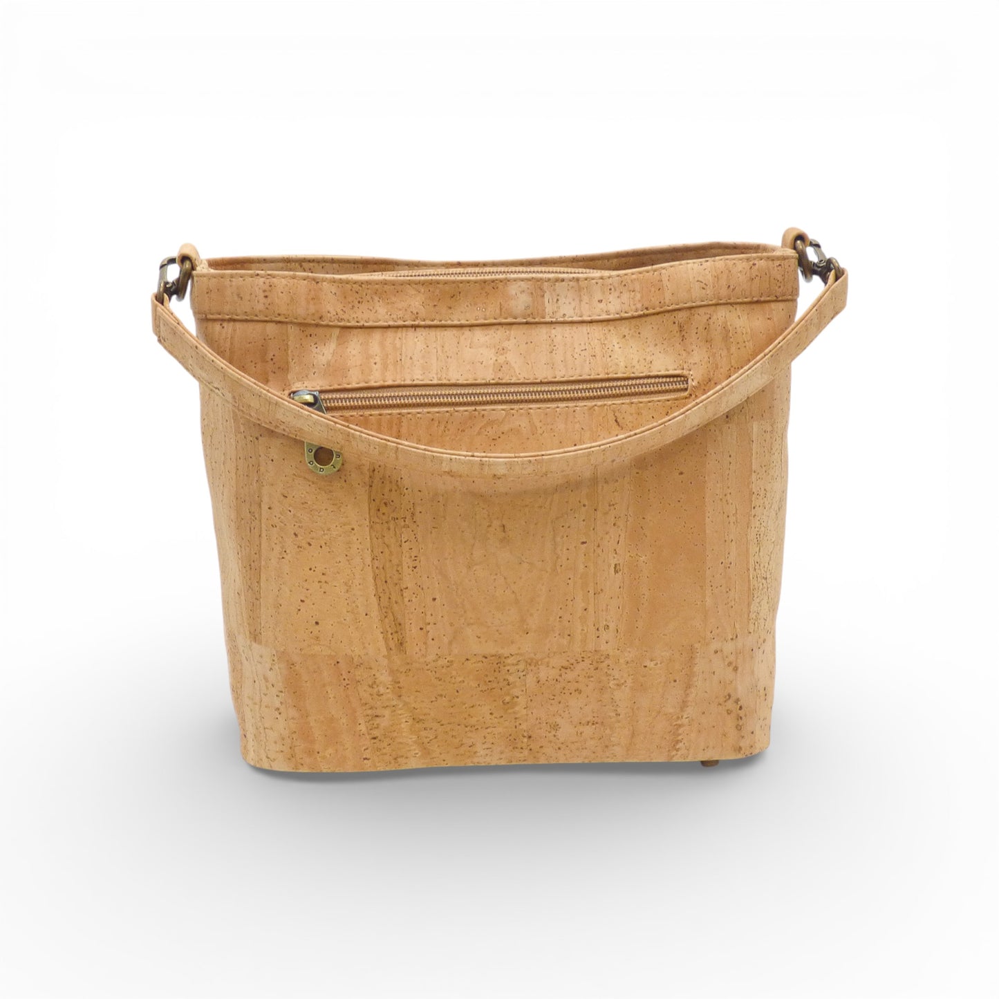 Sac bandoulière "Organiseur" en liège Montado, avec compartiments pratiques et texture naturelle de liège.