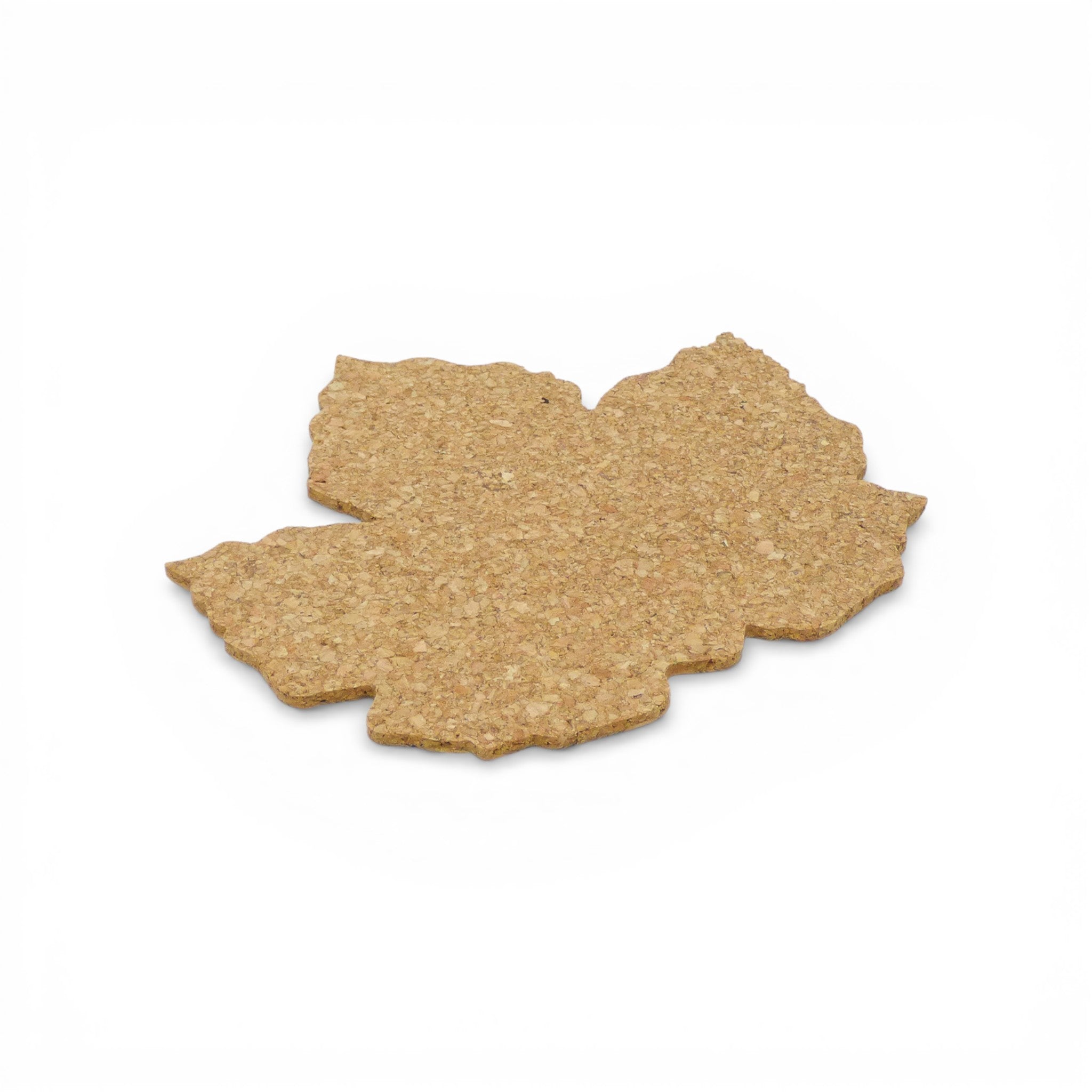 Dessous de verre vegan et éco-responsable en liège naturel du Portugal : Dessous de verre en liège Feuille de Vigne - Viking Lda - Home & Liège