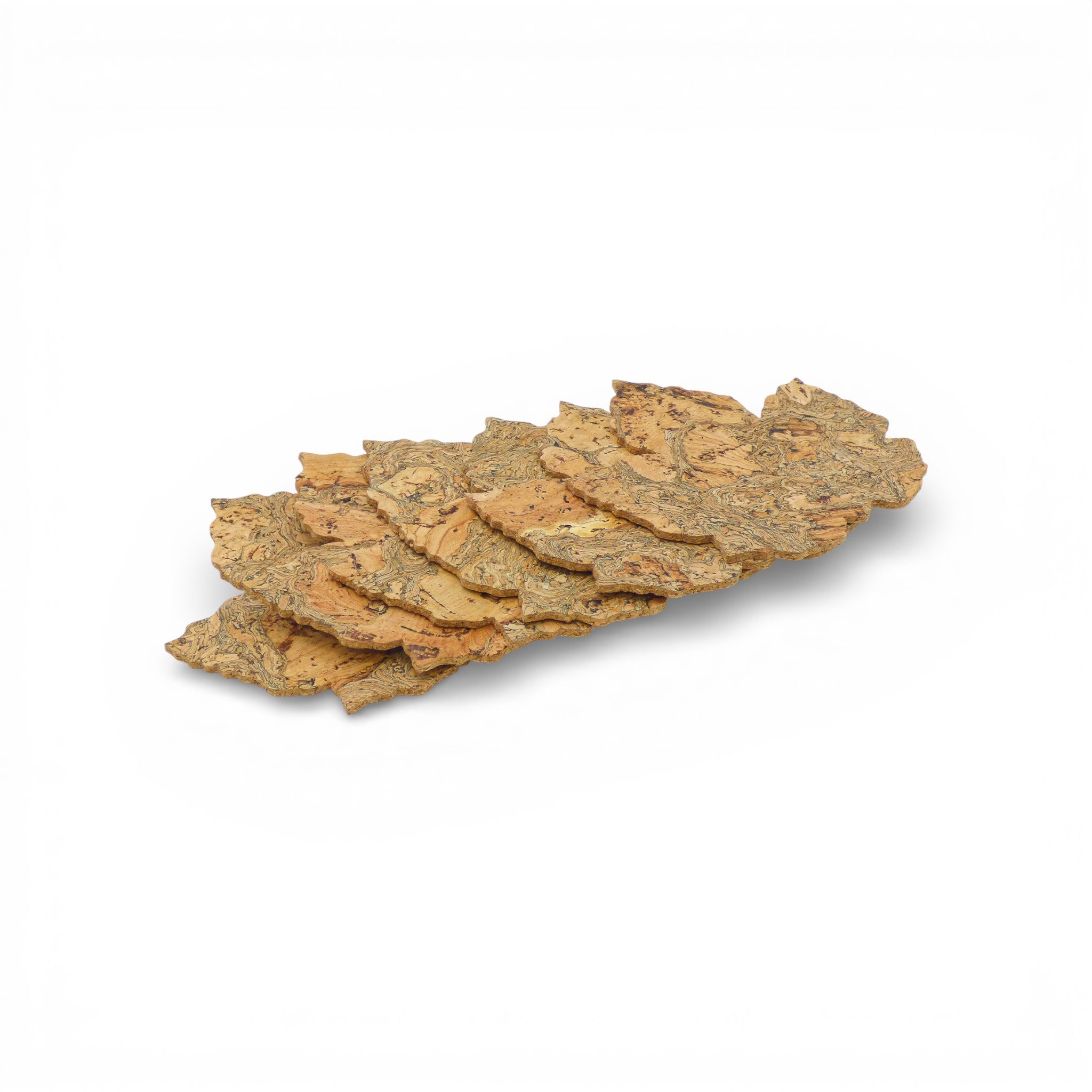 Dessous de verre vegan et éco-responsable en liège naturel du Portugal : Dessous de verre en liège Feuille de Vigne - Viking Lda - Home & Liège