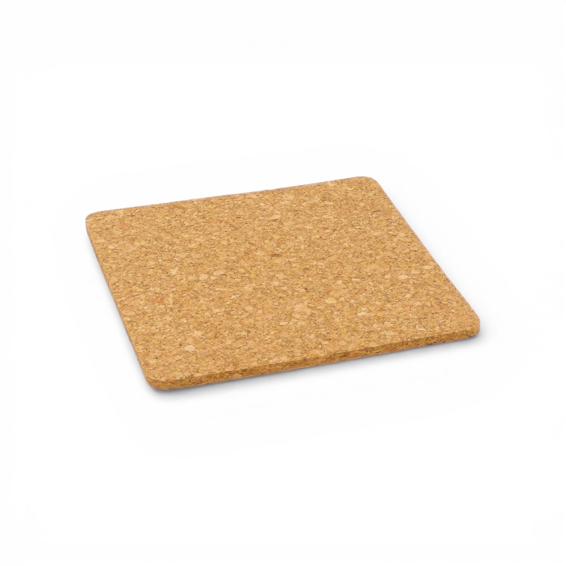 Carré en liège Dessous de Verre Viking, affichant une texture naturelle et un design élégant pour protéger les surfaces.