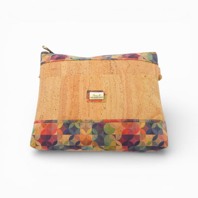 Pochette moyenne liège bandeau Montado — texture naturelle design élégant cadeau