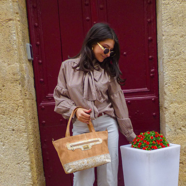 Sac à main en liège Relief - Montado