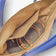 Intérieur d’un sac modulable en liège — Artipel, doublure beige et poches, zip doré, Portugal