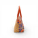 Profil d'un sac en liège imprimé coquelicots violet et orange — Artipel, gousset uni, Portugal