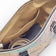Intérieur d'un sac en liège marbré pastel anses noires — Artipel, doublure beige, Portugal
