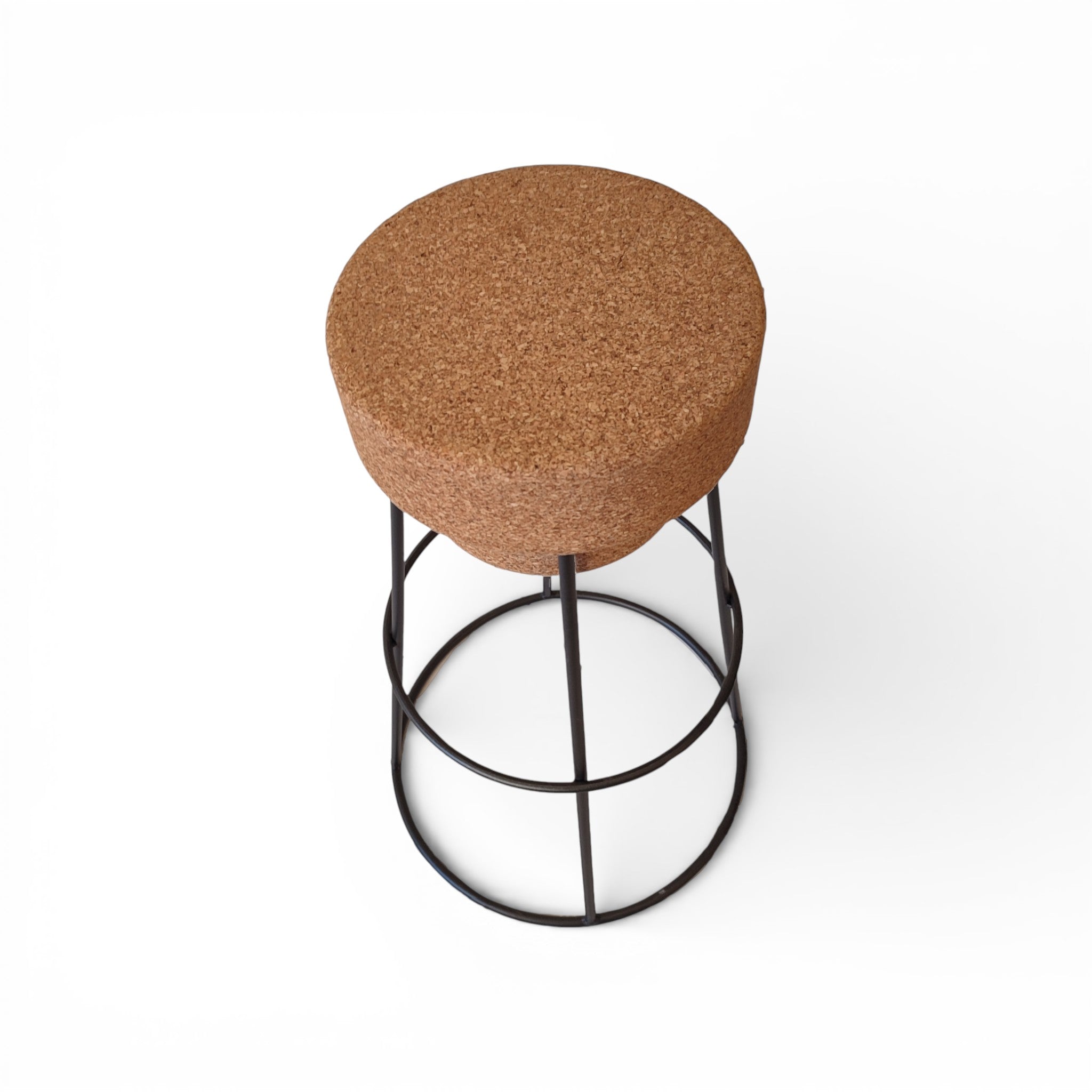 Tabouret bouchons liège — Viking Muselet bar déco salon