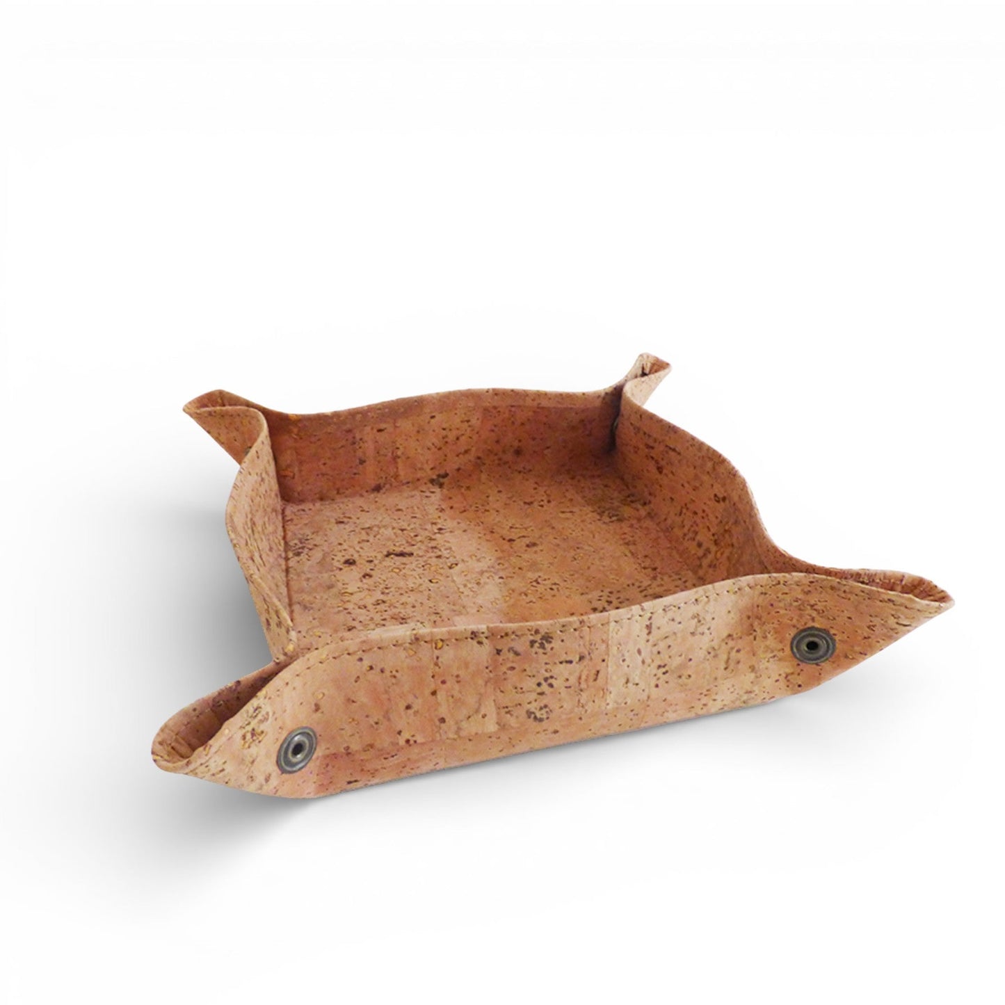 Vide Poche Carré Viking - Tissu-Liège - Organisateur d'Entrée