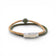 Bracelet en liège naturel et vert, perle céramique — Cork Colors, fermoir aimanté acier, Portugal