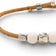 Delicate Cork Colors bracelet featuring a thin design with pearl accents and a silver clasp on a white background.