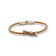 Delicate Cork Colors perlé bracelet featuring a white cork design and silver clasp, perfect for casual or elegant looks.