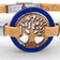 Blue cork bracelet featuring a Tree of Life medallion by Cork Colors for women.