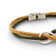 Infinity bracelet by Cork Colors featuring a green cork design and silver clasp, showcasing a stylish and eco-friendly accessory.