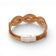 Bracelet tressé plat en liège naturel — Cork Colors, fermoir métal blanchi, Portugal