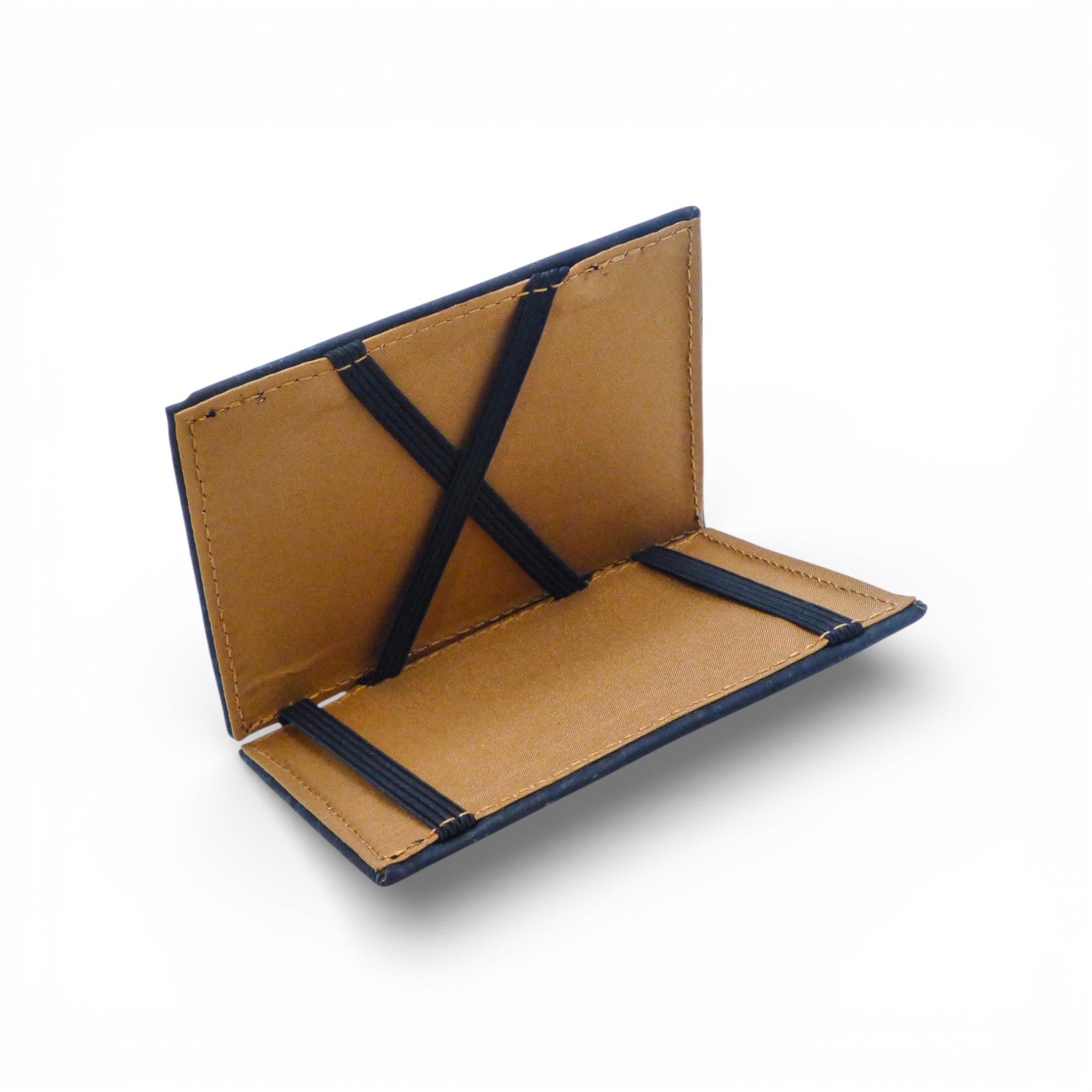 Le Portefeuille Magique en Liège par Amador Varum, affichant un design élégant et durable en liège naturel.