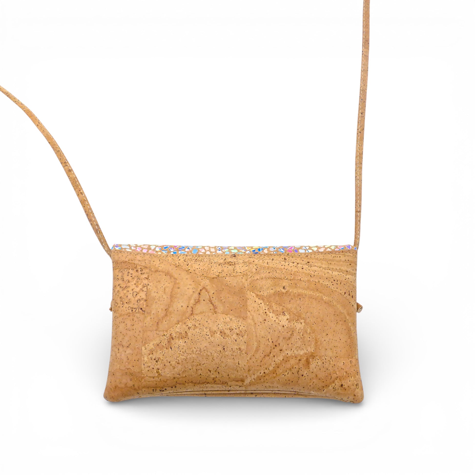 Montado pochette featuring double pockets, crafted from elegant materials, showcasing a stylish and functional design.