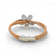 Bracelet à fleur métal blanchi en liège naturel — Cork Colors, Marguerite, fermoir aimanté, Portugal