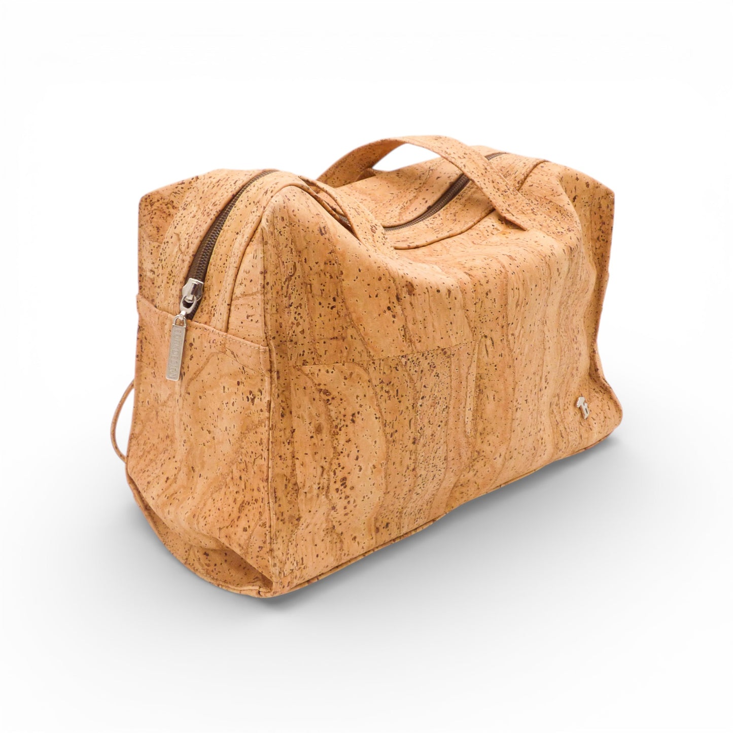 Sac à main et épaule en liège de Cork Design, affichant un design élégant et texturé en liège naturel.