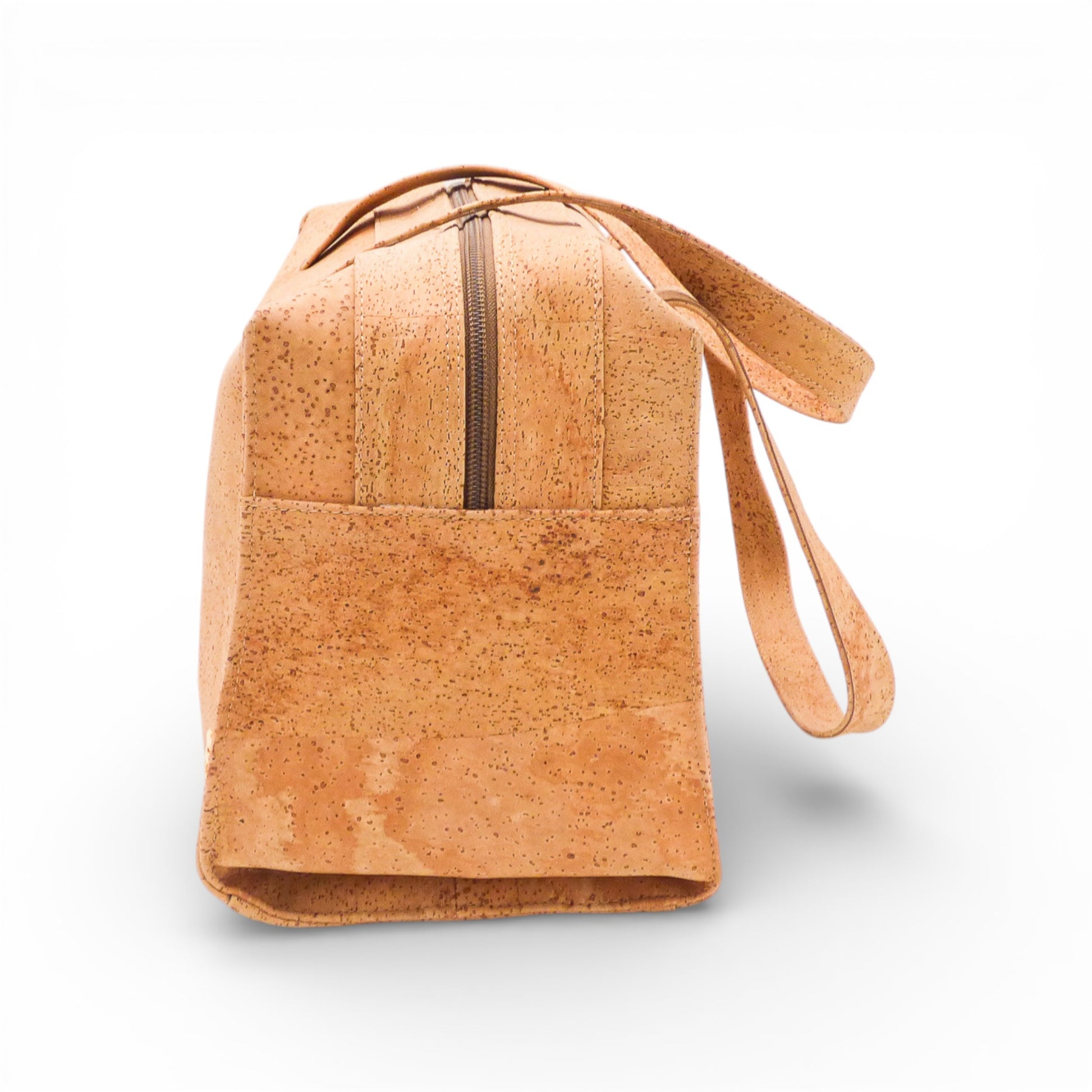 Sac à main et épaule en liège de Cork Design, avec une texture naturelle et un design élégant.