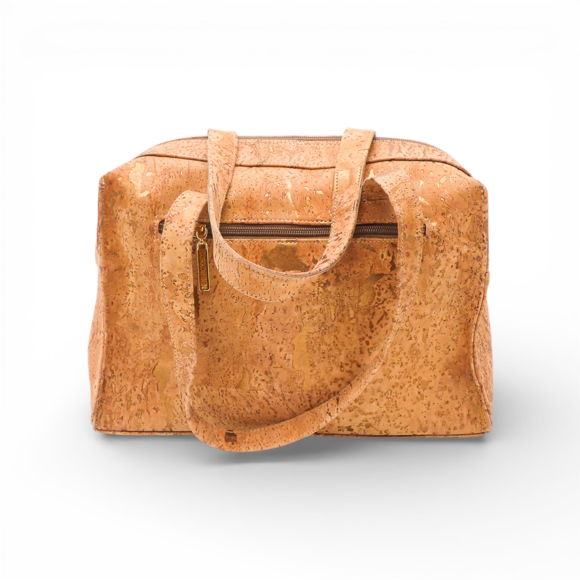 Sac à main et épaule en liège de la marque Cork Design, avec texture unique et élégante.