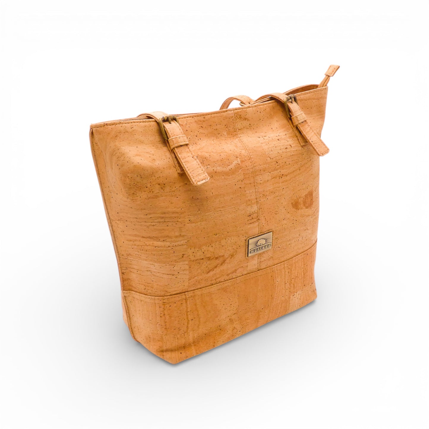 Sac épaule Montado en liège, design élégant avec une bandoulière, idéal pour un usage quotidien.