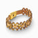 Adjustable Cork Colors bracelet featuring multicolor graphic links, designed for women, showcasing a natural cork finish.