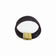 Bracelet multi-rangs en liège et cuir noir et cognac — Artipel, fermoir doré, Portugal