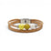 Accessoire léger teintes jaune pour femme, cadeau original vegan fait main