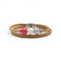 Accessoire rouge et gris, bracelet liège fermoir acier inoxydable Portugal