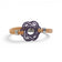 Bracelet liège violet, chaîne Cork Colors ajustable, cadeau féminin artisanat