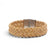 Bracelet en liège tressé naturel clair, accessoire vegan fait main Portugal