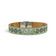 Détail des motifs Fleur perforé - bracelet liège design unique Cork Colors