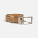 Ceinture homme en liège naturel, boucle rectangulaire et passant cousu