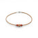 Collier ras-de-cou en liège et perles orange terracotta, bijou léger fait main au Portugal