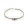 Collier cordon liège et perles céramique turquoise, bijou estival artisanal du Portugal