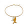 Collier ras du cou en liège avec pendentif poisson orange, bijou artisanal fait main au Portugal