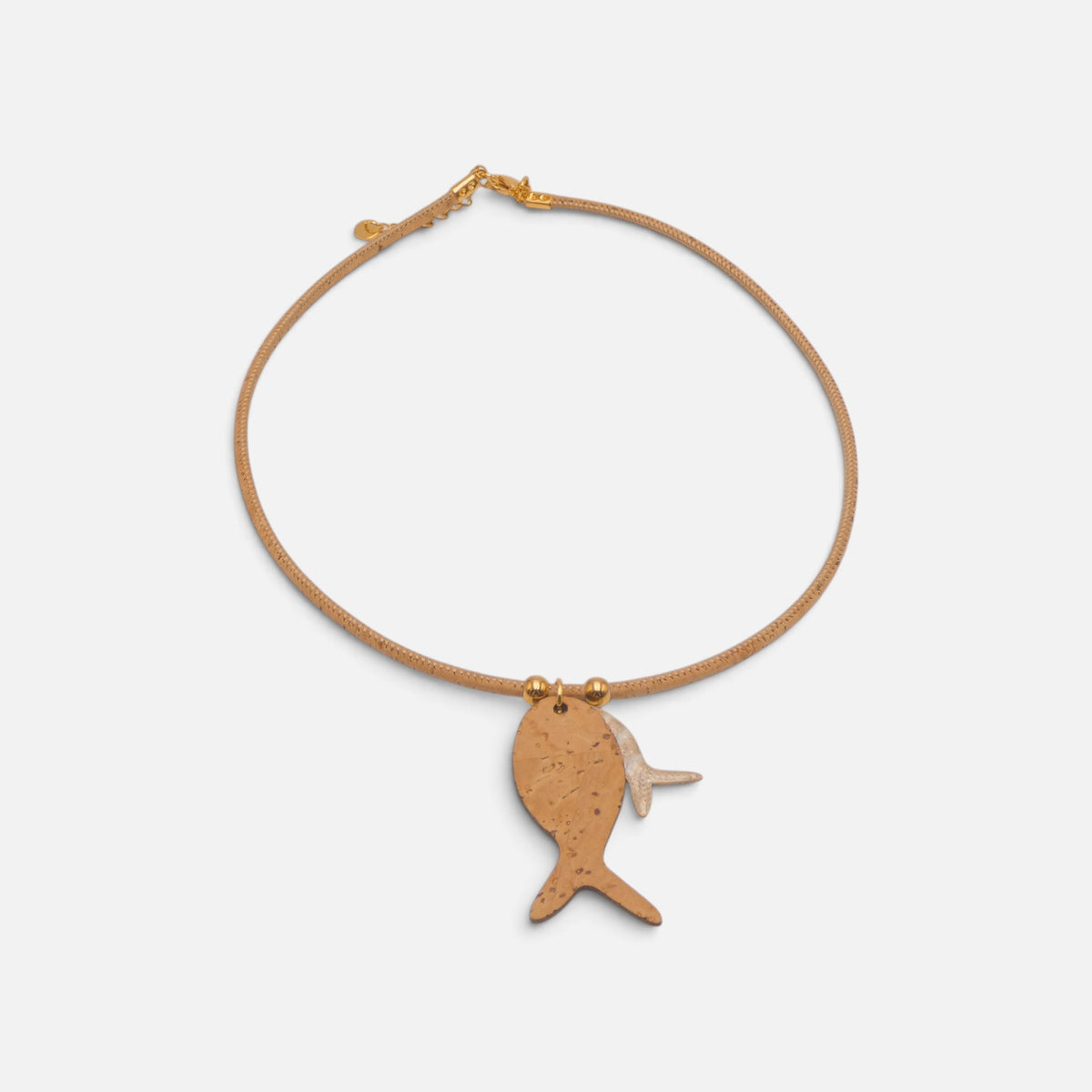 Collier Ras du Cou Poisson - Cork Colors