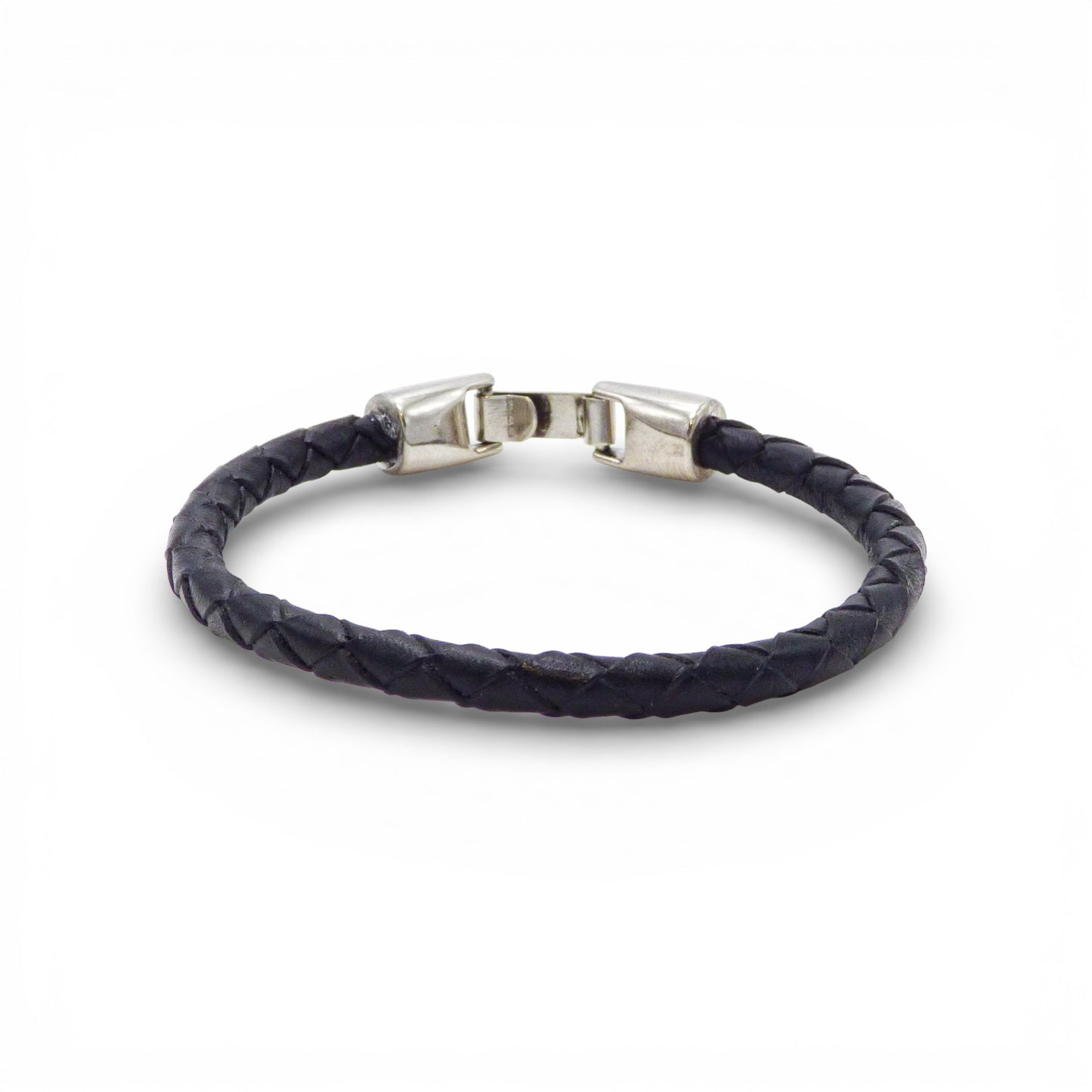 Bracelet Homme Fin en Cuir Tressé – Artipel