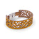 Motifs géométriques manchette — Cork Colors liège femme bijoux