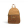 Détail arrière mini sac à dos liège sparkles doré