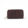 Porte-monnaie compact en liège marron zippé — Marla Pais, tirette métal, Portugal