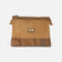 Pochette en liège à bandeau Mapa Camel, marbré brun rouge chaud