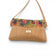 Pochette bandoulière bandeau Montado en liège - coloris arc-en-ciel - vue de face