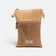 Pochette téléphone en liège motif Mapa Camel, marbré brun rouge à éclats dorés